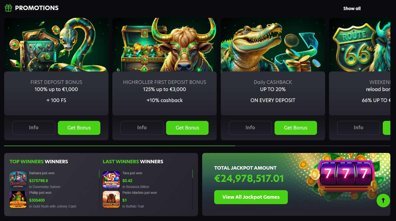Neospin Casino Cryptocurrency Payments - BTC, ETH, LTC, TRX, XRP, ADA, BCH, BNB
