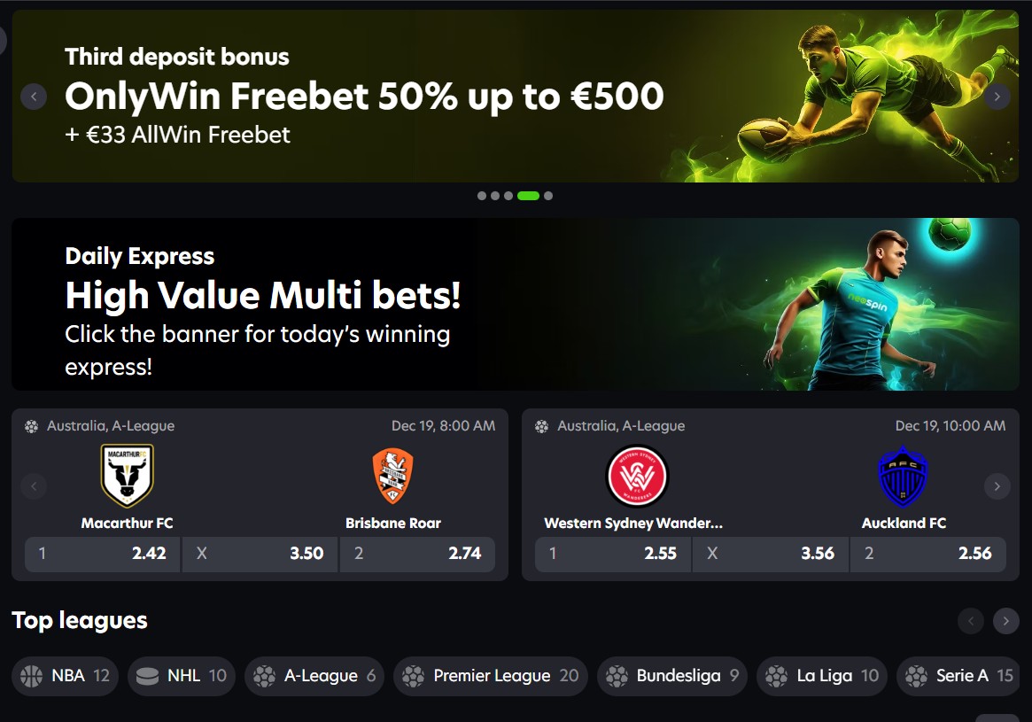 Neospin Casino Mobile App - Play on iOS and Android Devices